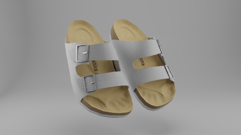 Birkenstock Sandals - 3D Model