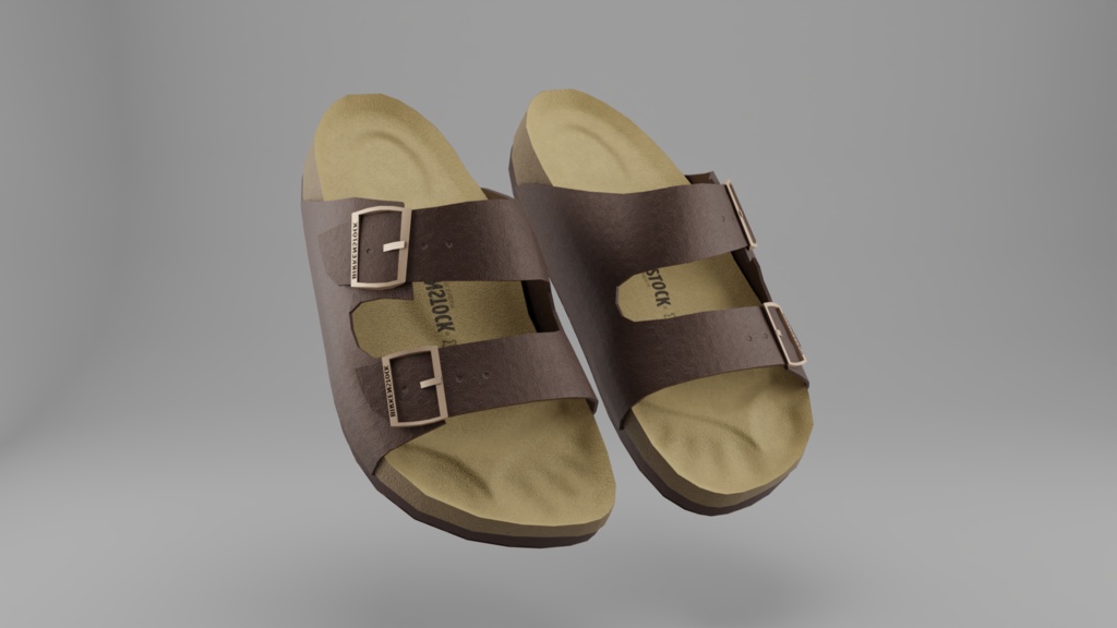 Birkenstock Sandals - 3D Model