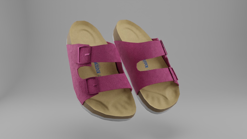 Birkenstock Sandals - 3D Model