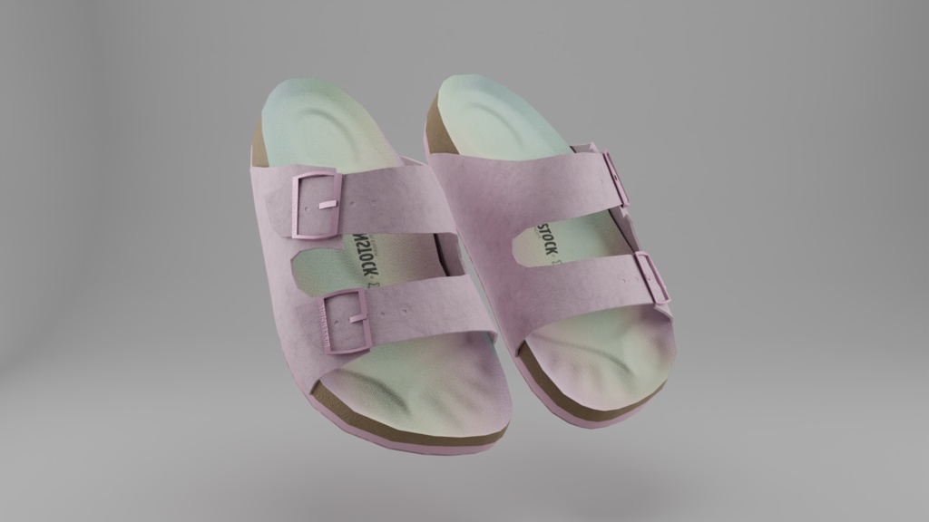 Birkenstock Sandals - 3D Model