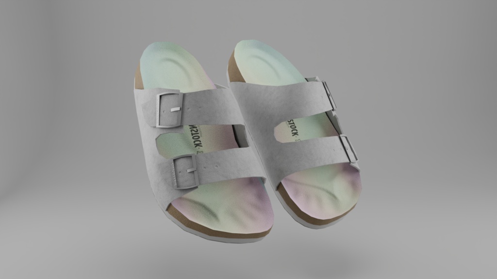 Birkenstock Sandals - 3D Model