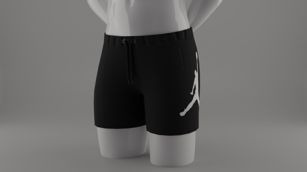 Cargo Shorts (Nitro) - 3D Model