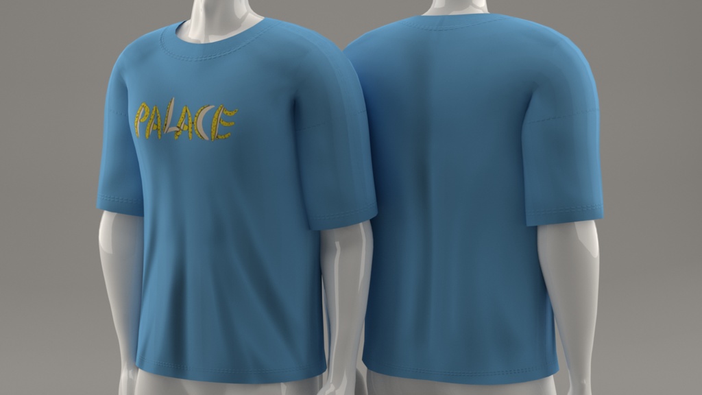 Oversized Shirt (Nitro) - 3D Model