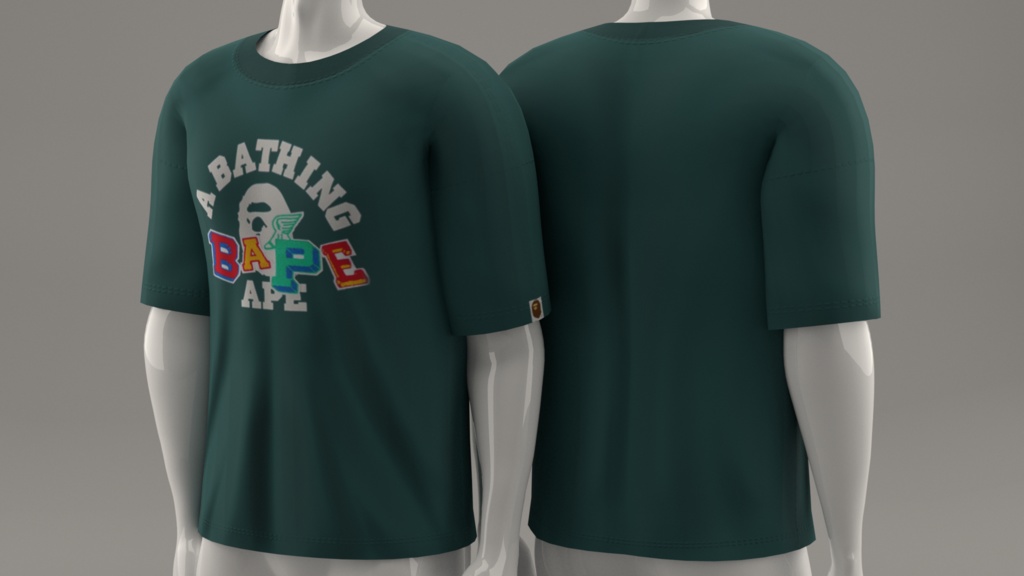 Oversized Shirt (Nitro) - 3D Model