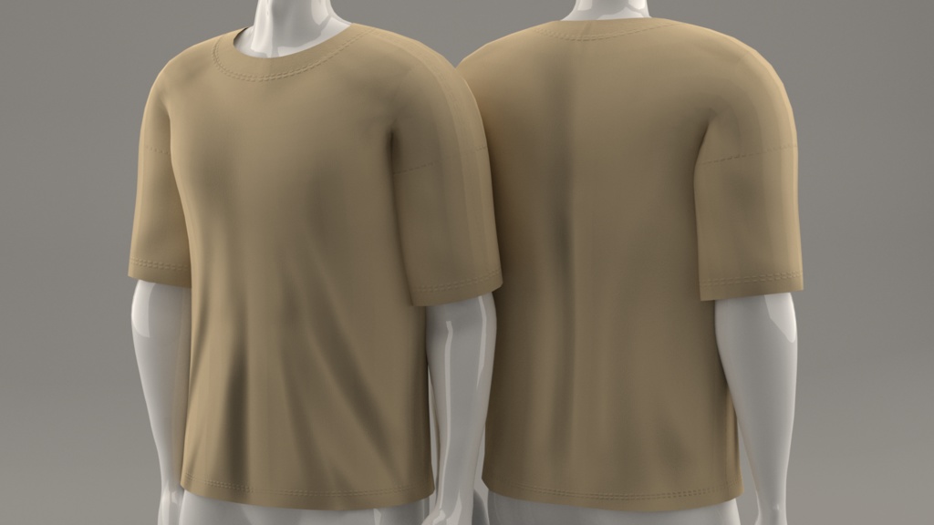 Oversized Shirt (Nitro) - 3D Model