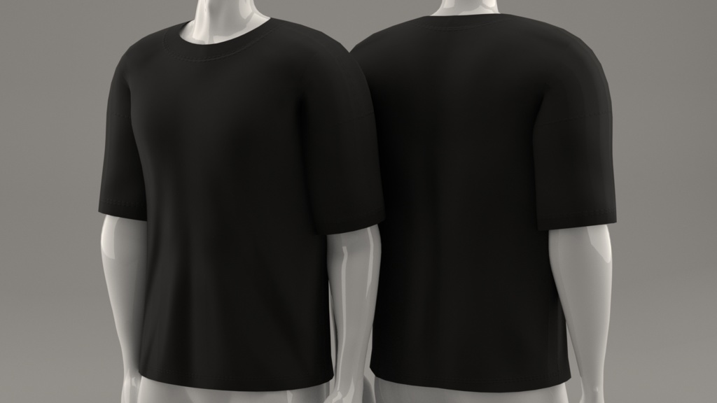 Oversized Shirt (Nitro) - 3D Model