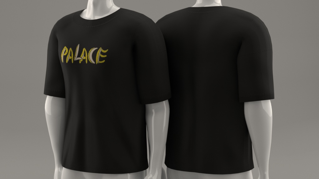 Oversized Shirt (Nitro) - 3D Model