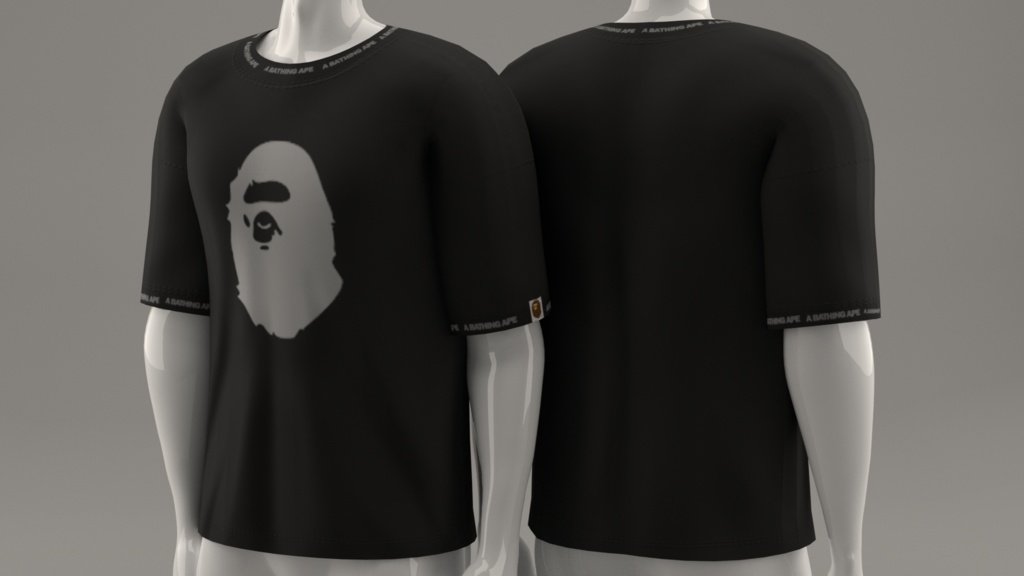 Oversized Shirt (Nitro) - 3D Model