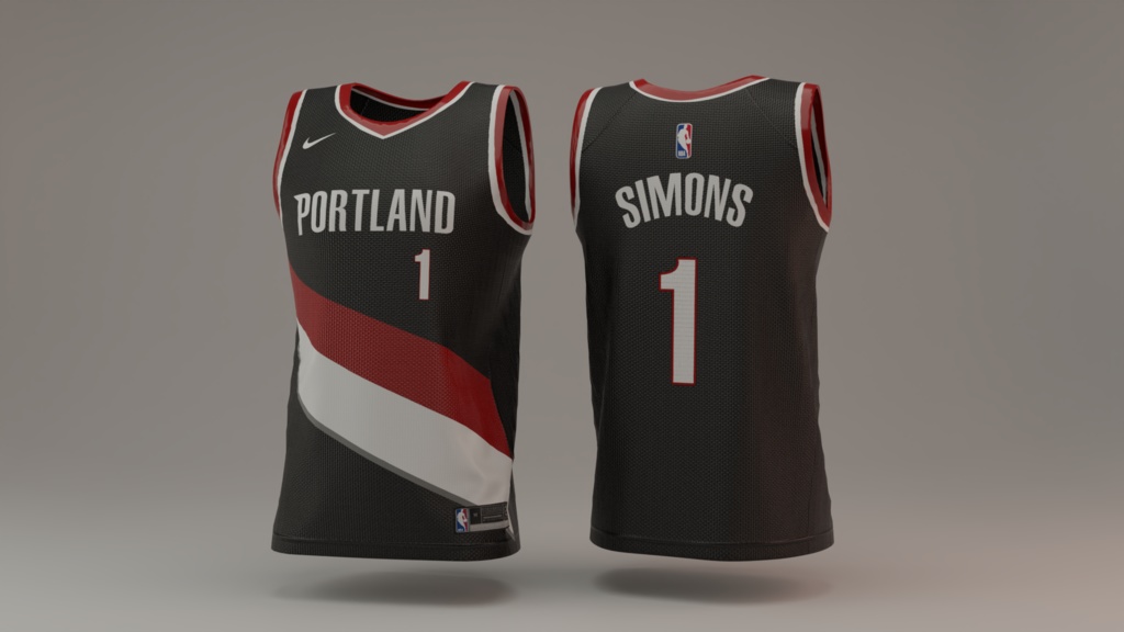 Basketball Jersey - 3D Model