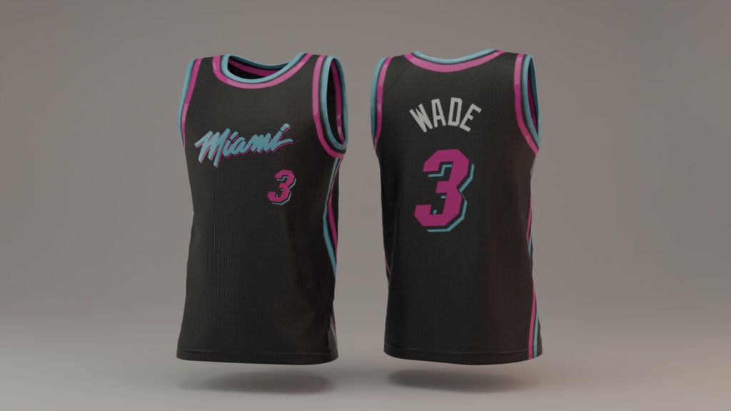 Basketball Jersey - 3D Model