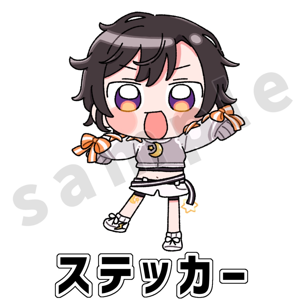 犬プール先生描き下ろし！ステッカー