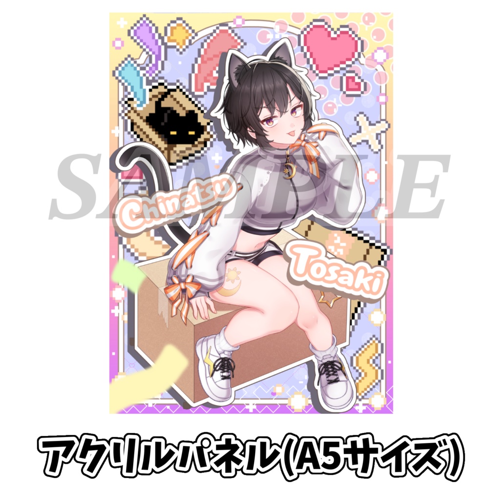 配信一周年記念アクリルパネル