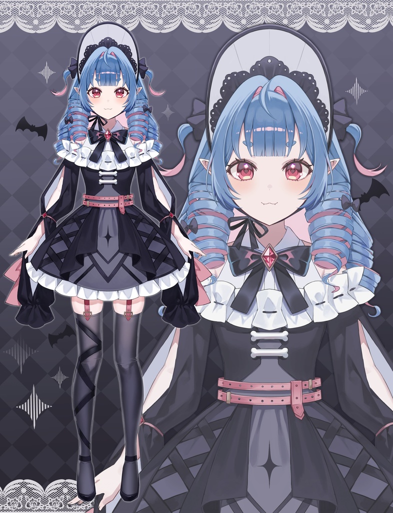 Live2D model_汎用モデル aoi (VTS用) 