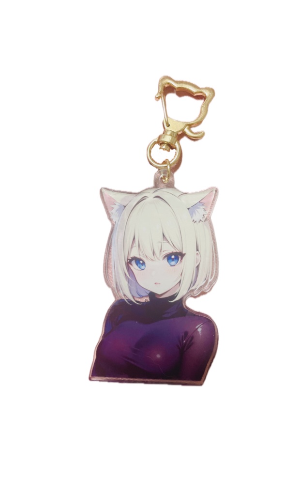 【御喜楽バター1st Anniversary】両面印刷アクリルキーホルダー