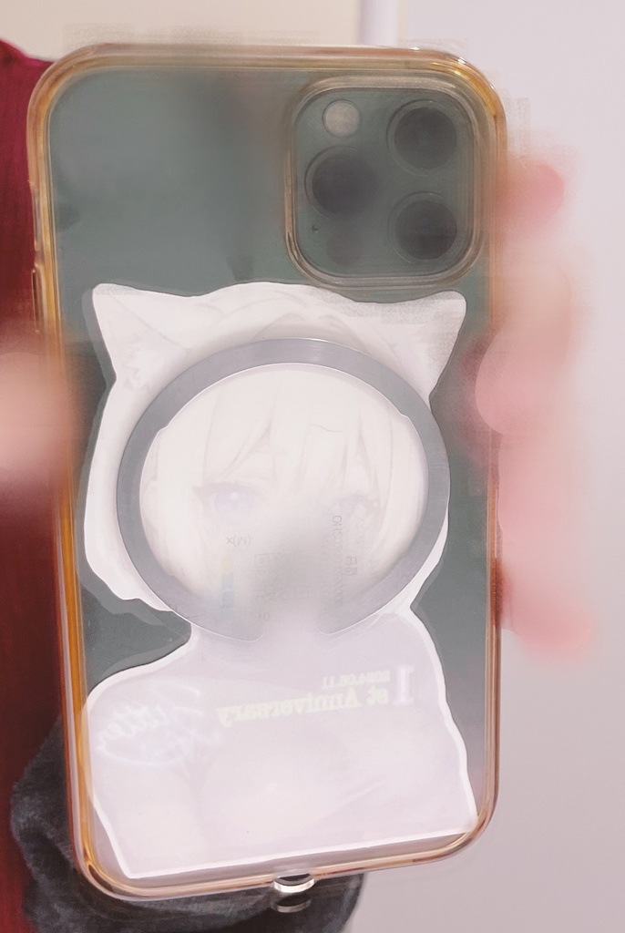 【御喜楽バター1st Anniversary】ダイカットステッカー