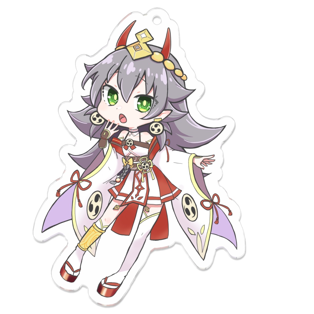 想生つのりアクリルキーホルダー