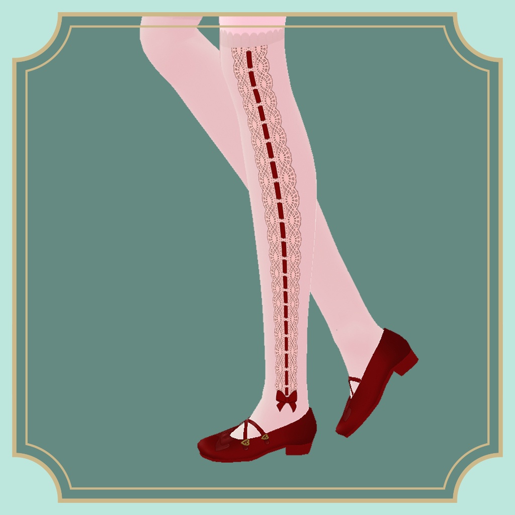 トロンプルイユ・レースオーバーニー