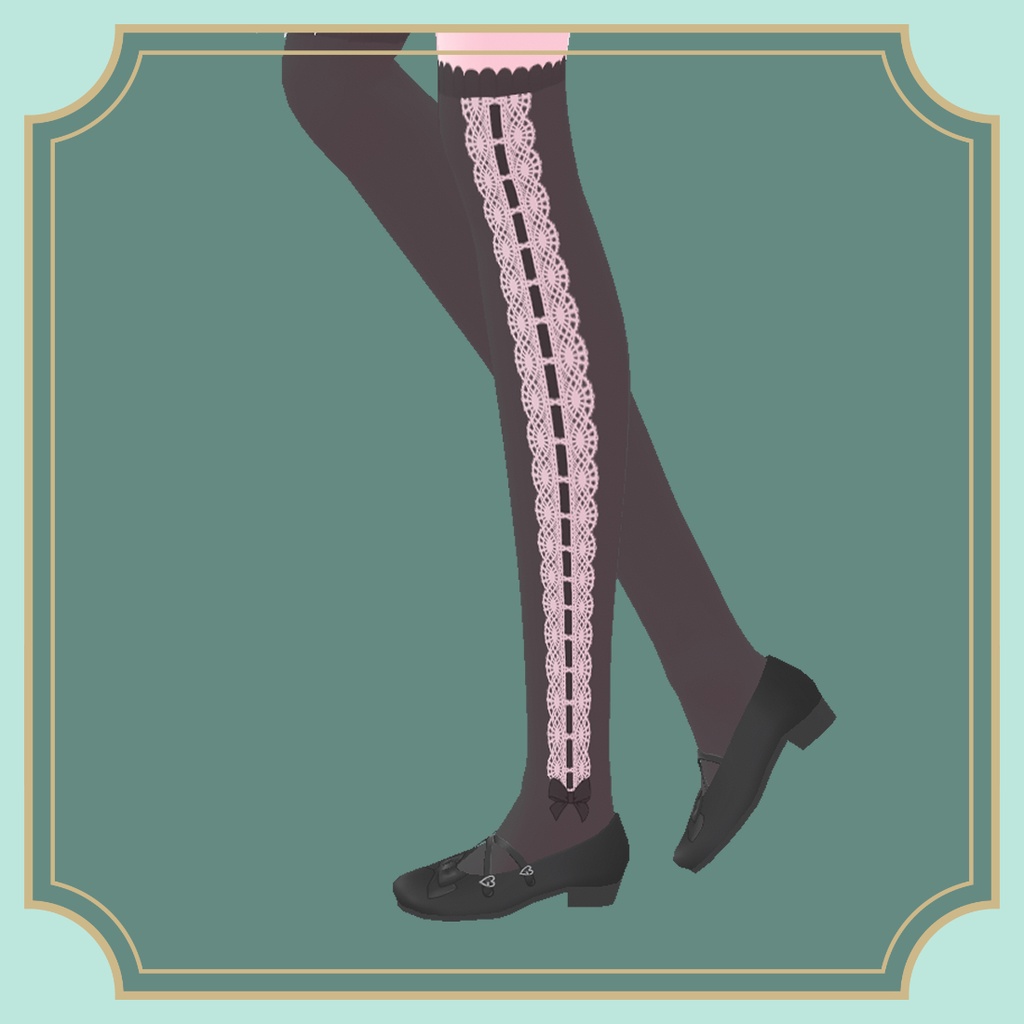 トロンプルイユ・レースオーバーニー