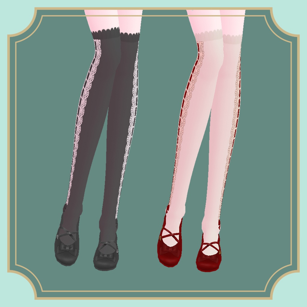 トロンプルイユ・レースオーバーニー