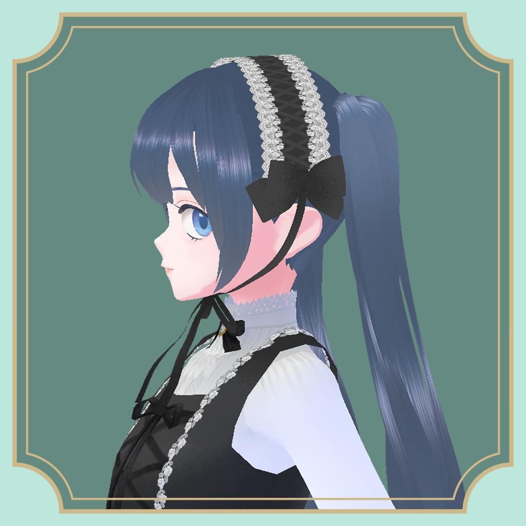 アンティーク・ローズヘッドドレス