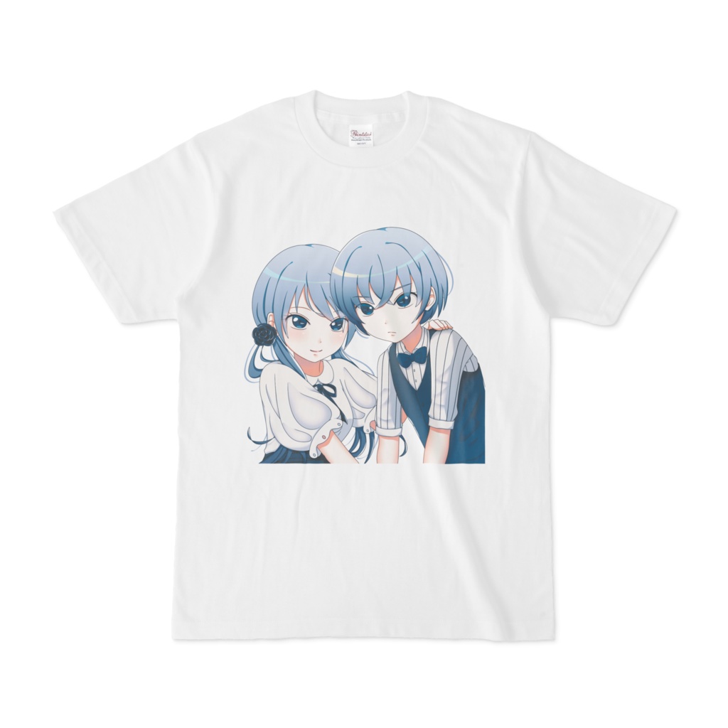 「青の姉弟」Tシャツ