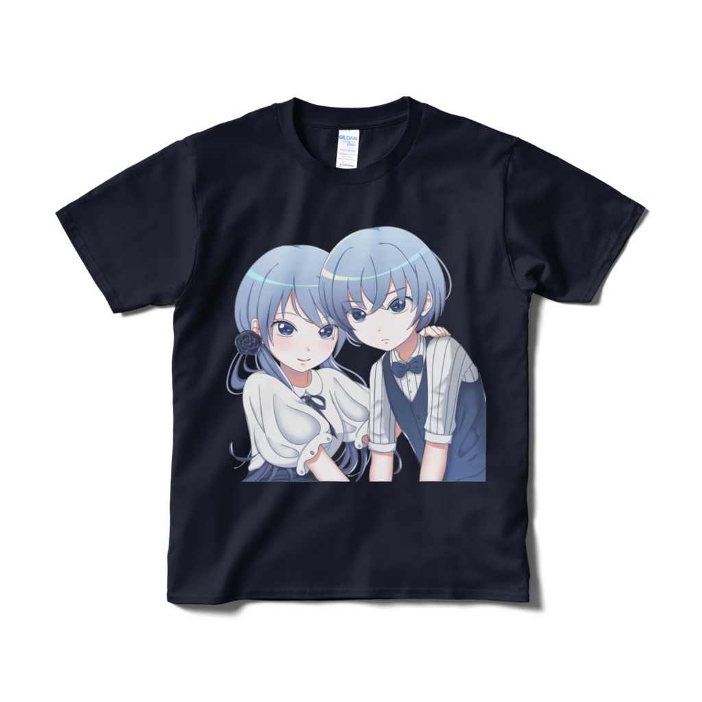 「青の姉弟」Tシャツ（短納期）