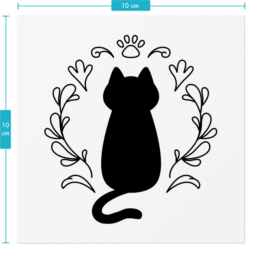 オリジナルステッカー018「オーにゃメントA」