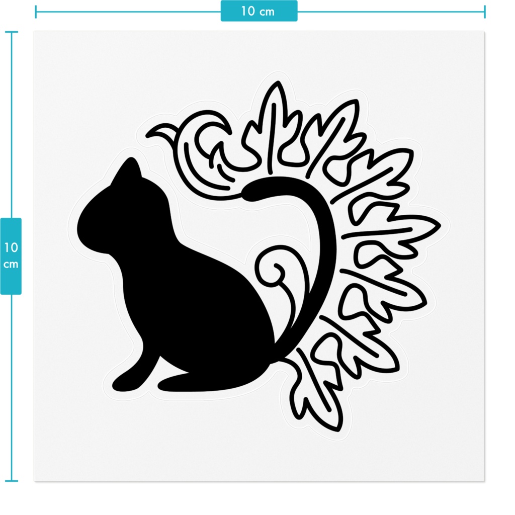 オリジナルステッカー019「オーにゃメントB」