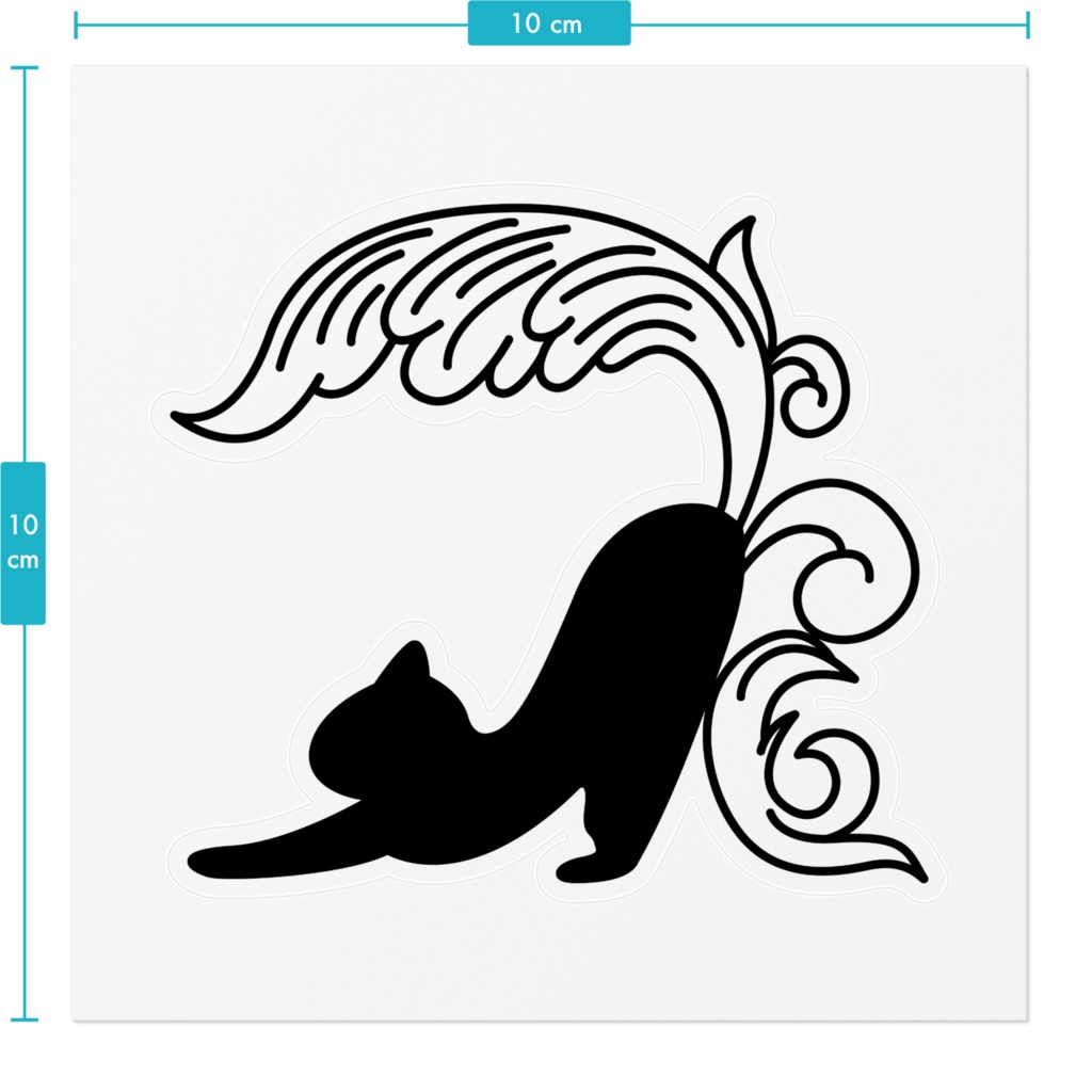 オリジナルステッカー020「オーにゃメントC」