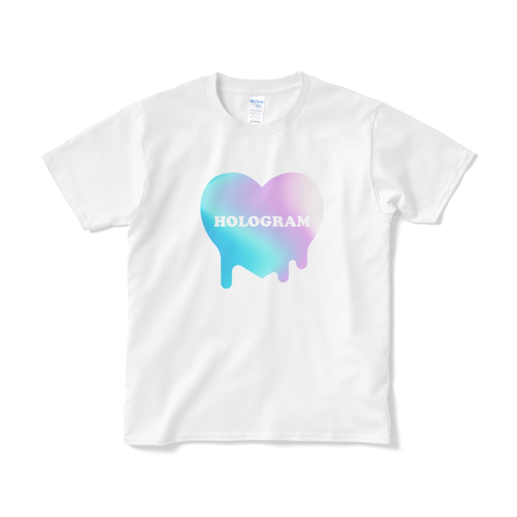 オリジナルTシャツ004「溶けるハート」
