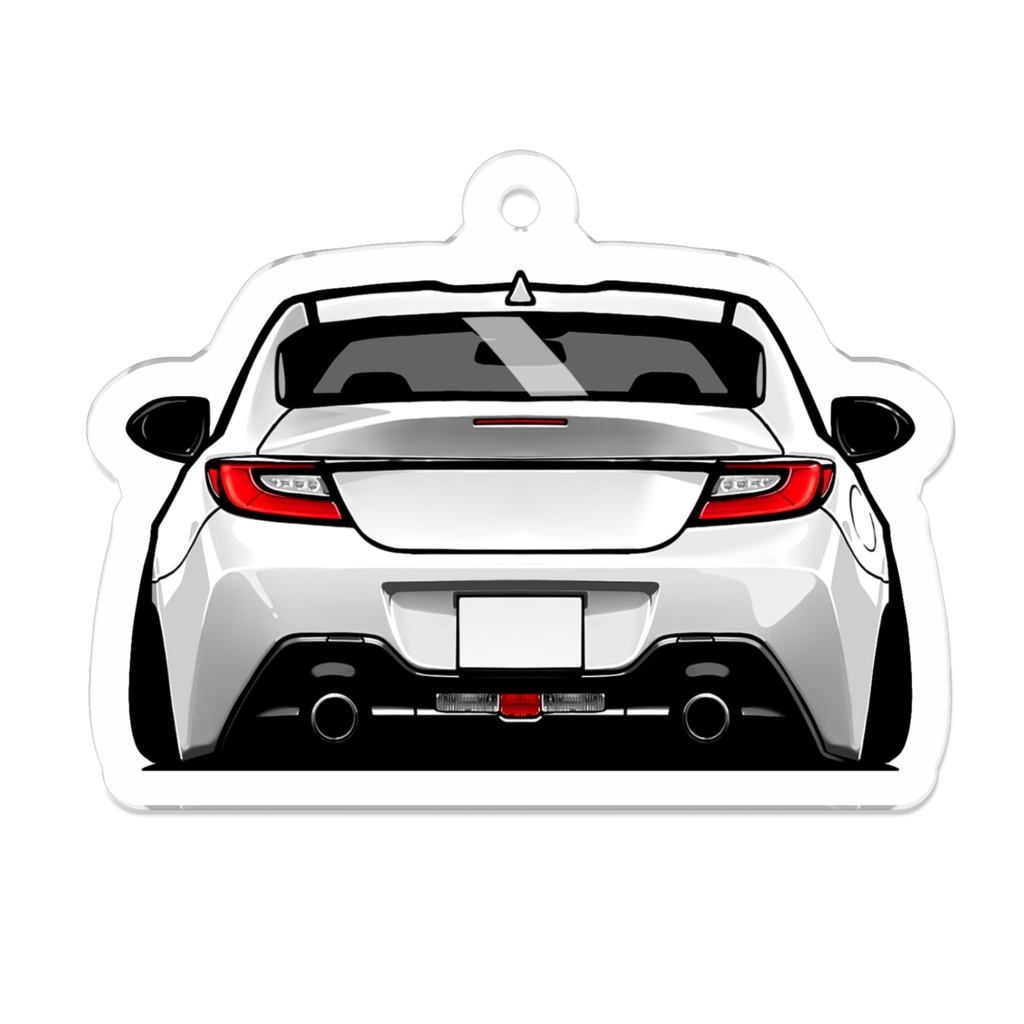 GR86/BRZ おしりアクリルキーホルダー 各色