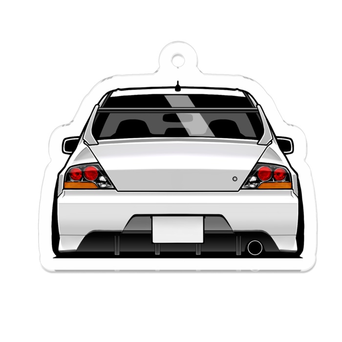 EVO IXおしりアクリルキーホルダー 各色