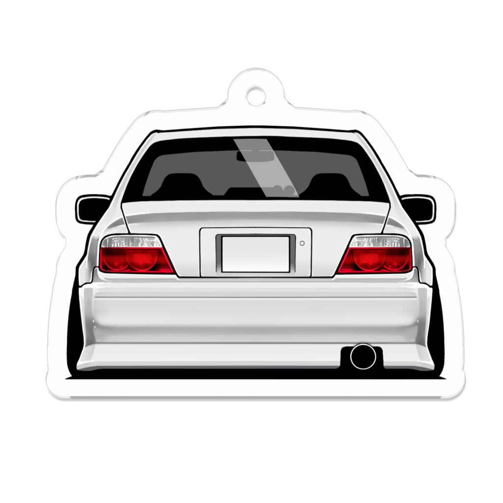 JZX100チェイサー　カスタムおしりアクリ...