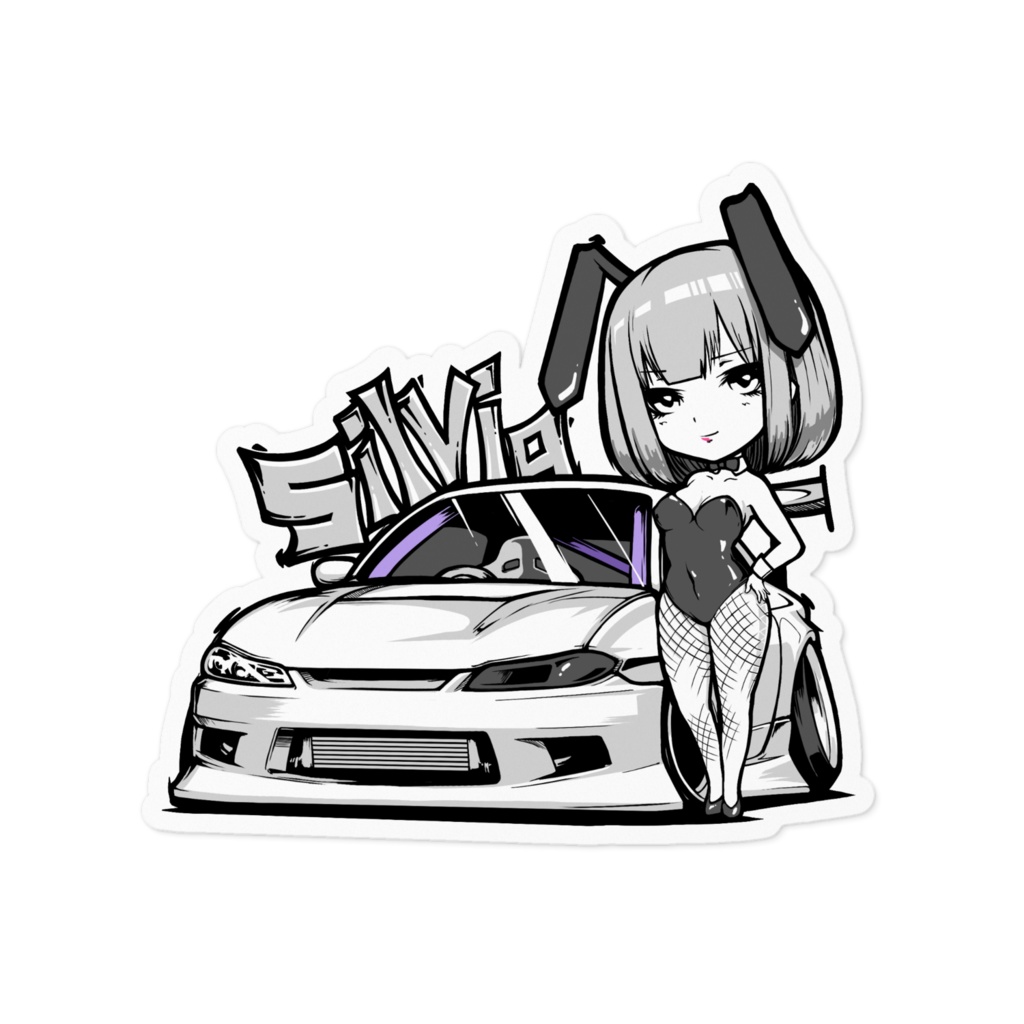 s15 イラスト ステッカー