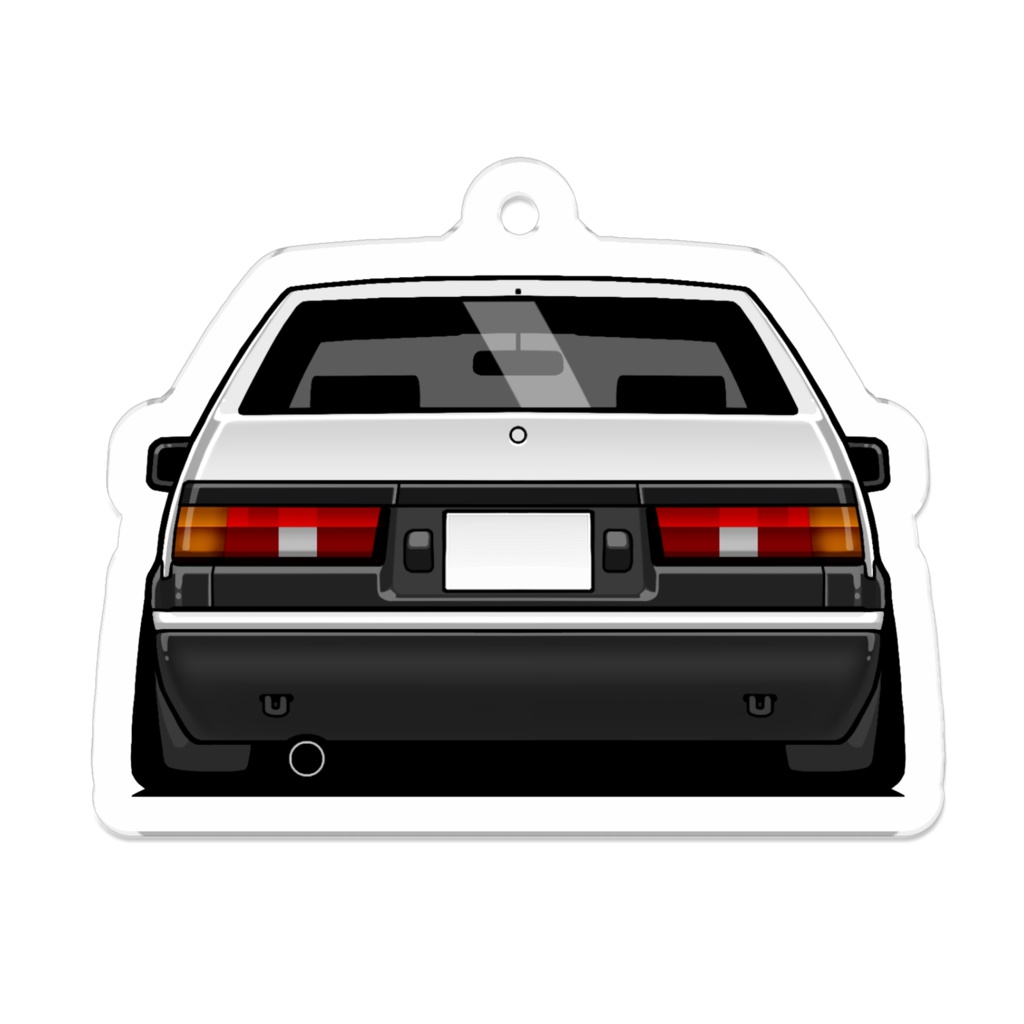 AE86/85 スプリンタートレノ 3ドアおしりキーホルダー各色