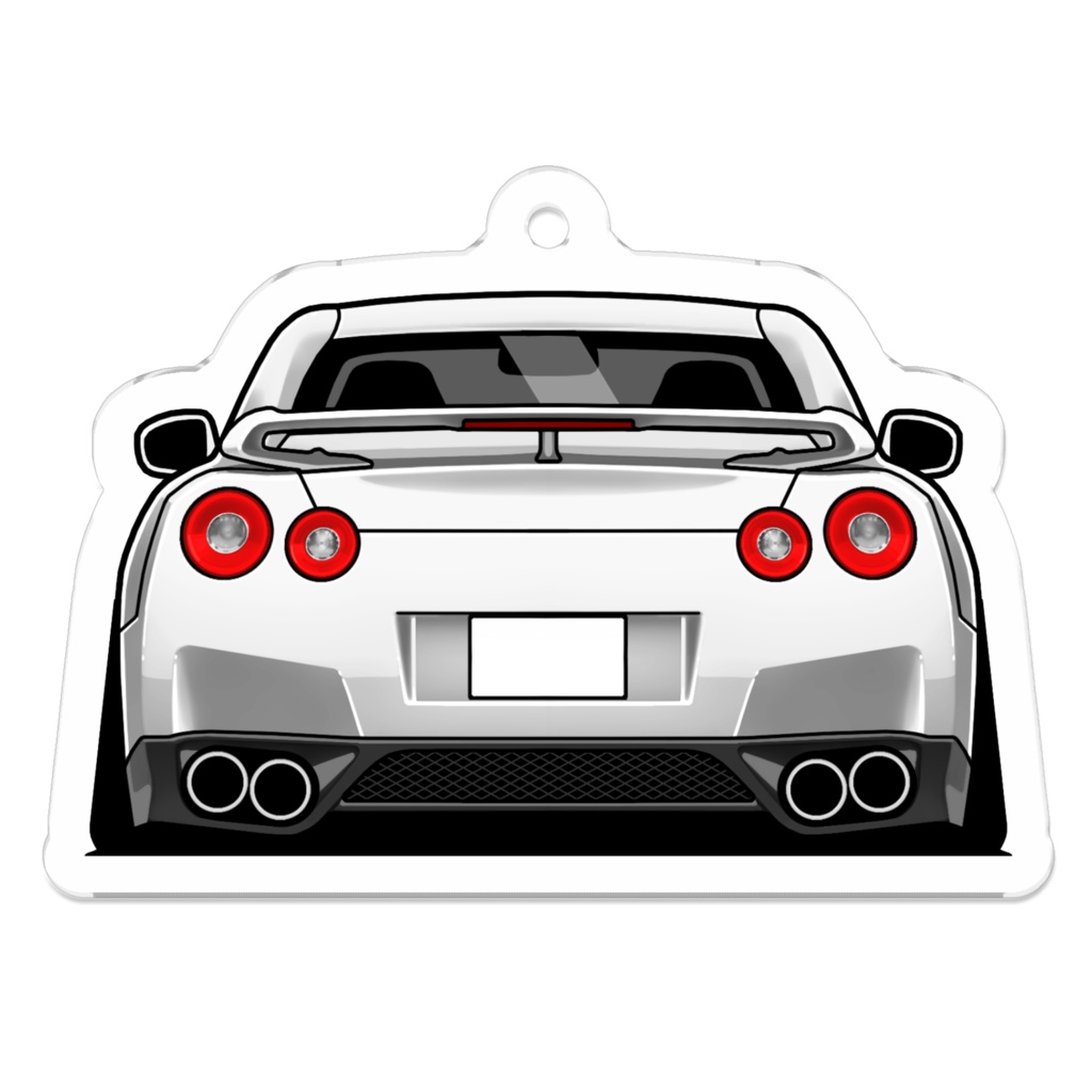 GT-R R35 (前期モデル)おしりキーホルダー各色