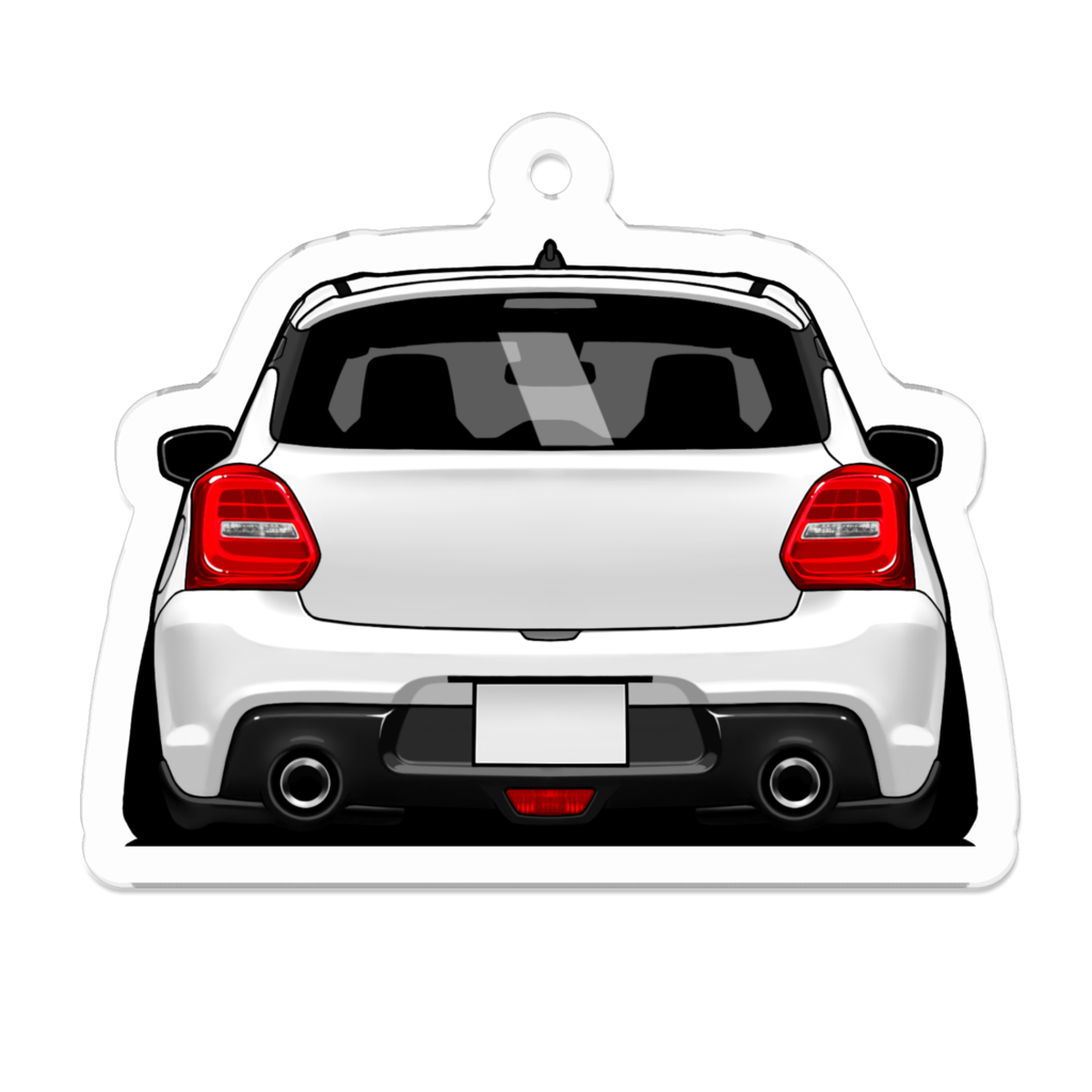 ZC33S スイスポ おしりアクリルキーホル...