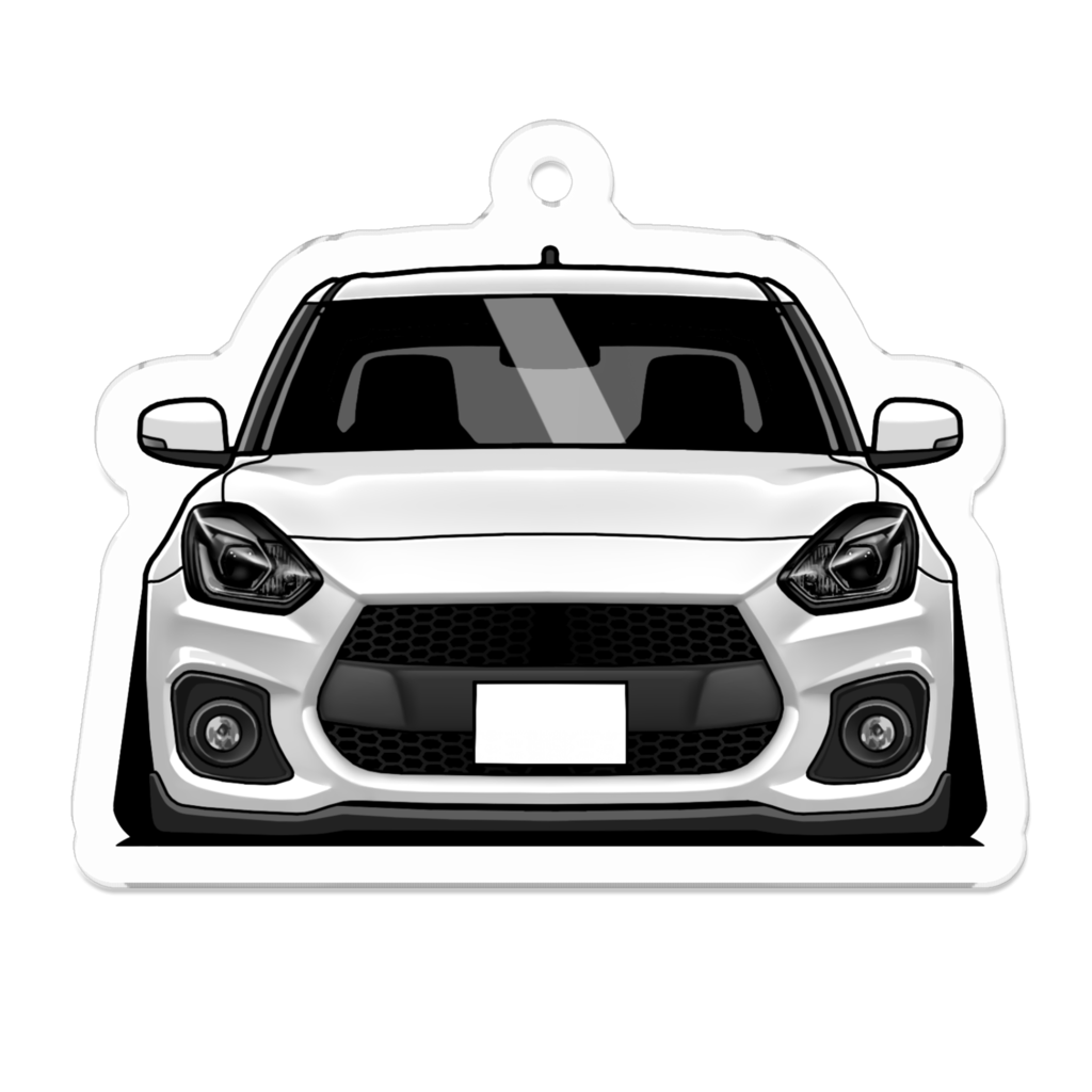 ZC33S スイスポ おかおアクリルキーホル...