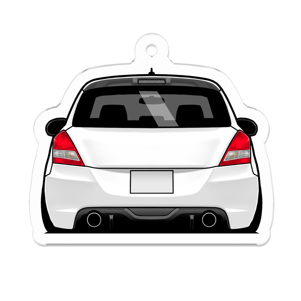 ZC32S スイスポ おしりアクリルキーホル...