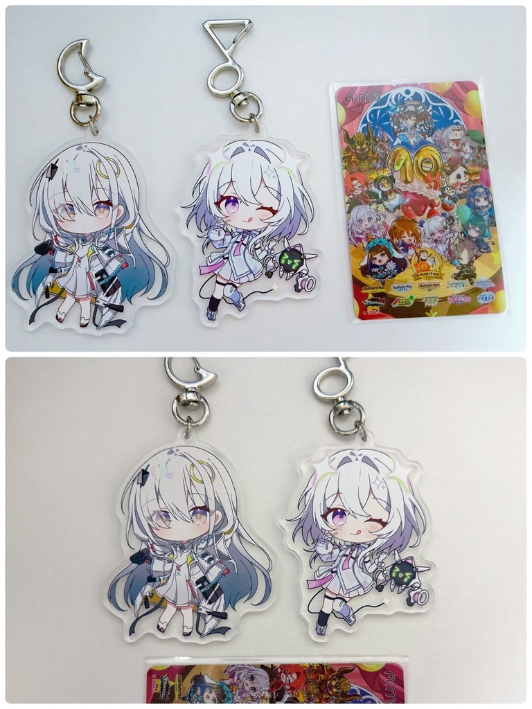 アクリルキーホルダー (ユニ+ナビちゃん&レナ・イシュメイル)
