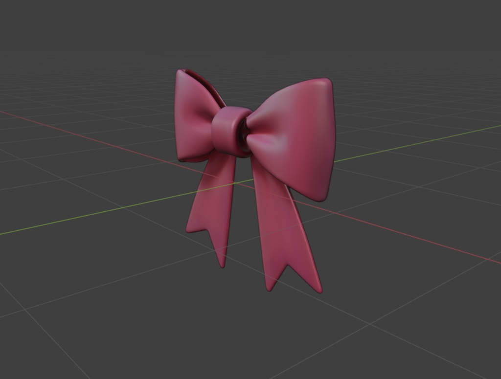 Pink Ribbon – ピンクリボン 3Dモデル(FBX/OBJ/GLB/PBR)
