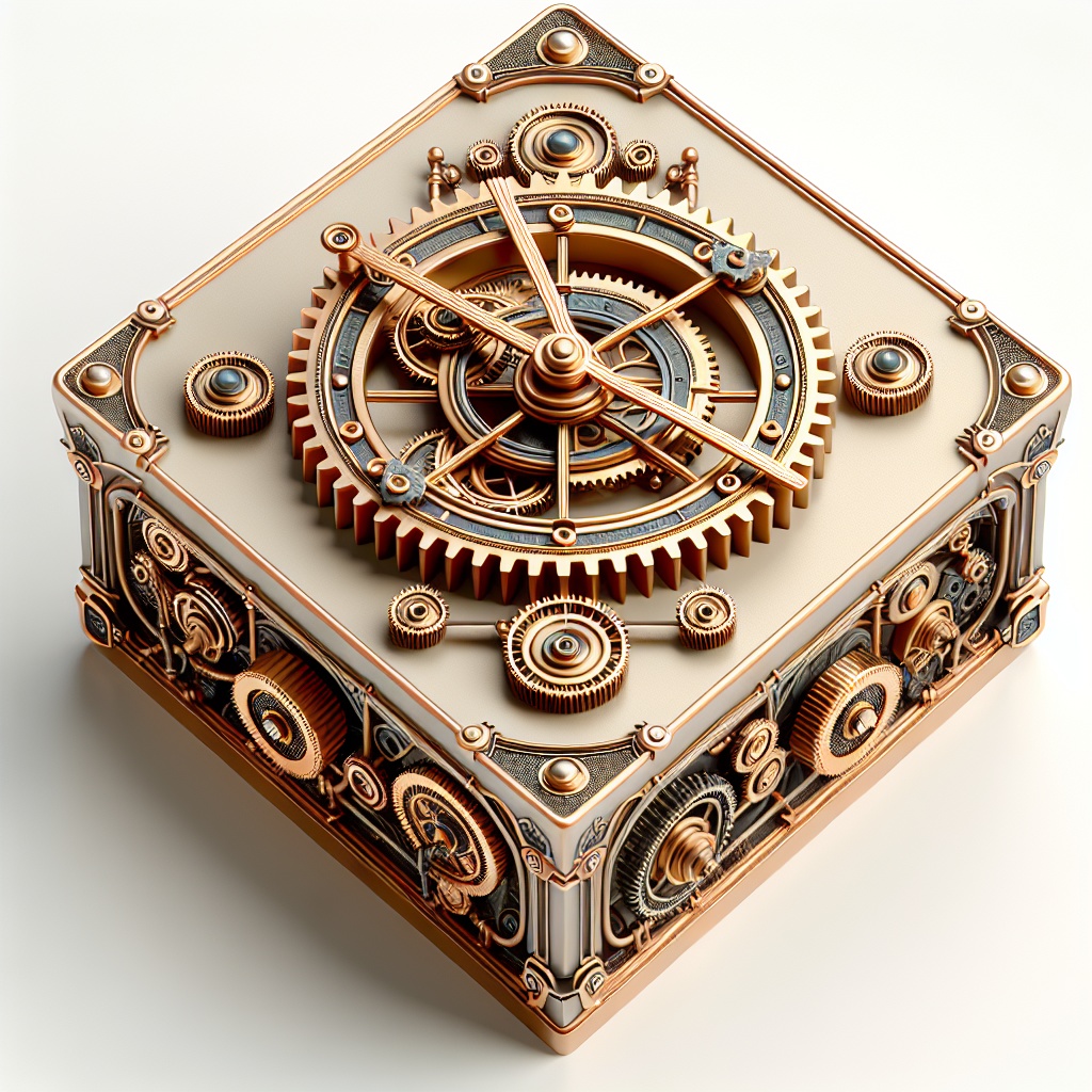 steamPankBox - スチームパンクボックス (FBX/OBJ/GLB/PBR)