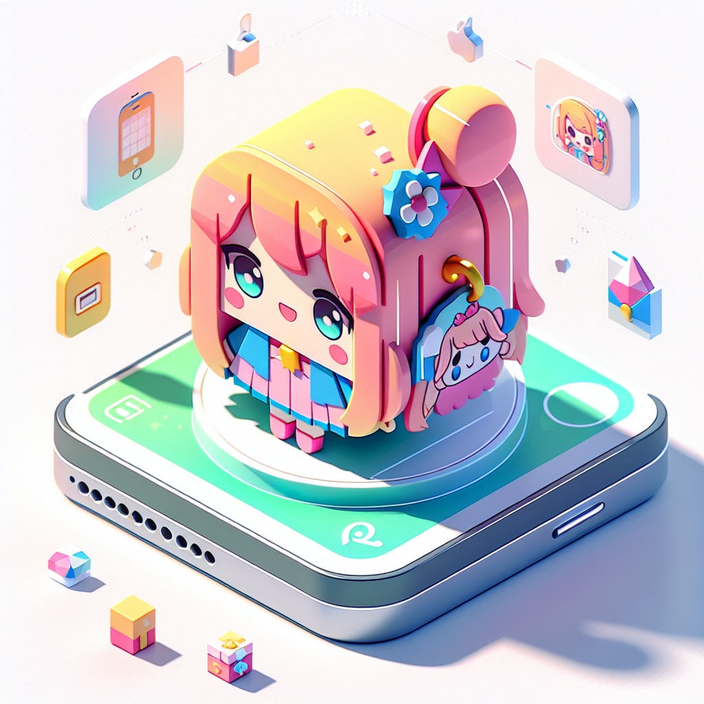 cute Accessor - 可愛い女の子アクセサリー (FBX/OBJ/GLB/PBR)