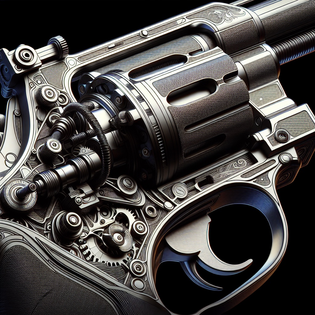 銃 - pistol (FBX/OBJ/GLB/PBR)