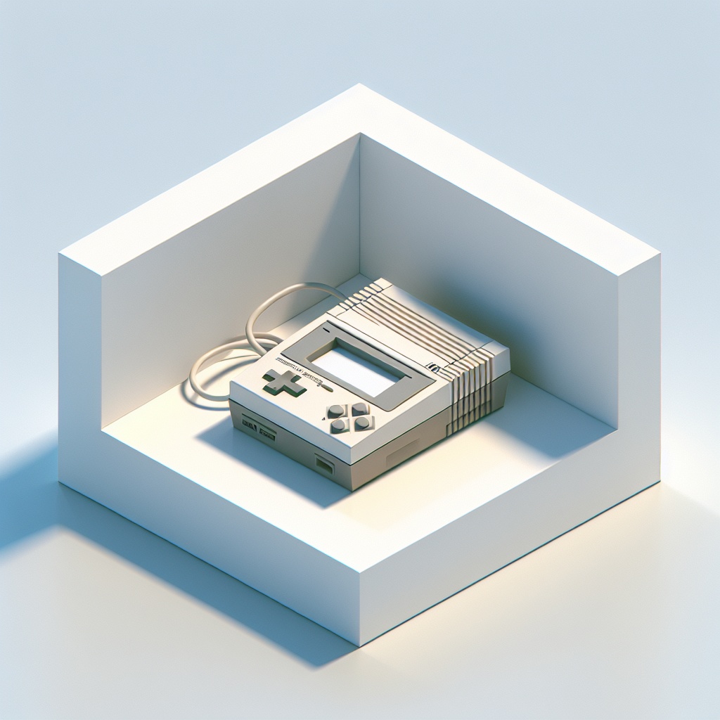 Vintage Game_Console - 古いコンシューマーゲーム (FBX/OBJ/GLB/PBR)