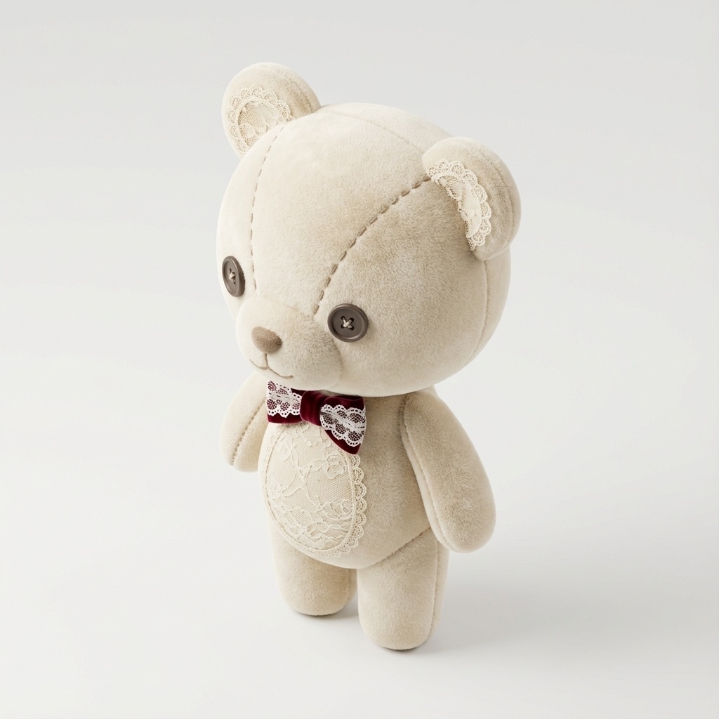 bear - 熊のぬいぐるみ (FBX/OBJ/GLB/PBR)