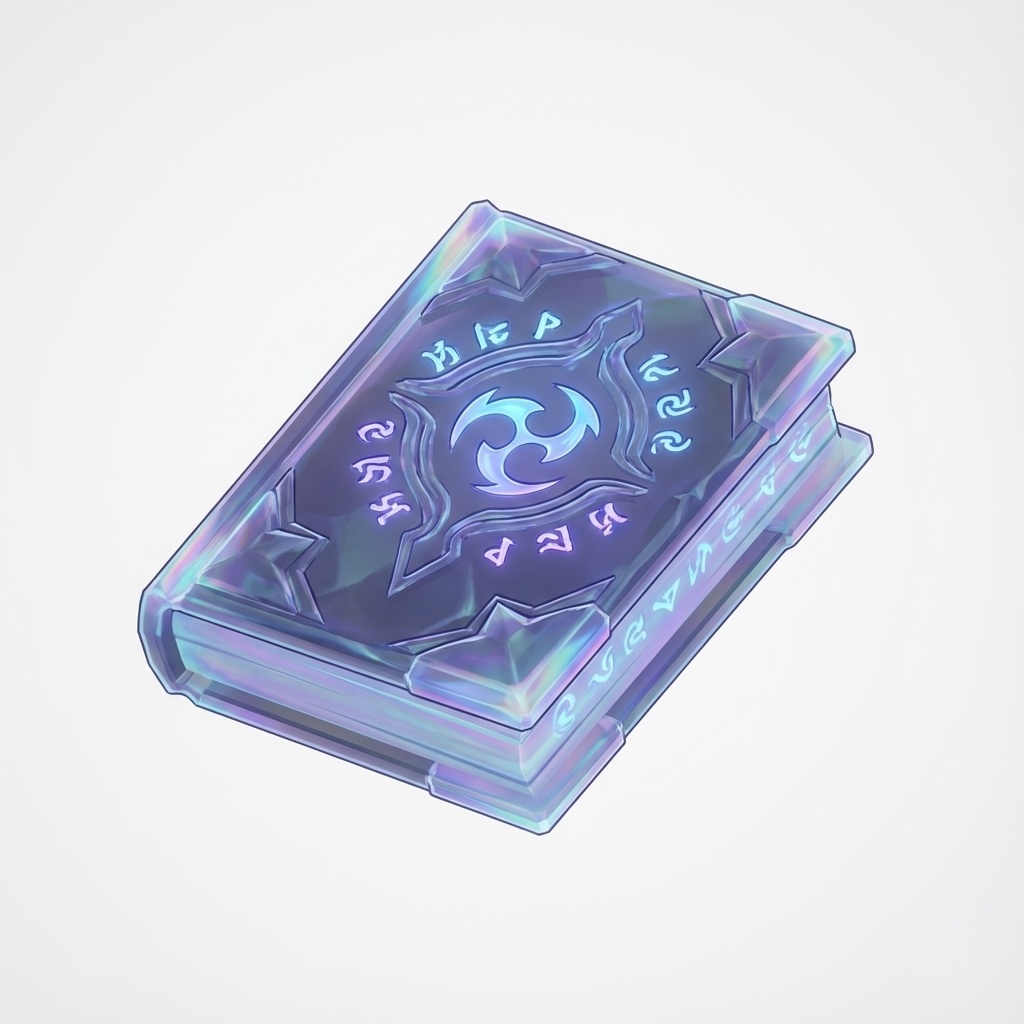 Magic Book - 魔法の本 魔道書 (FBX/OBJ/GLB/PBR)