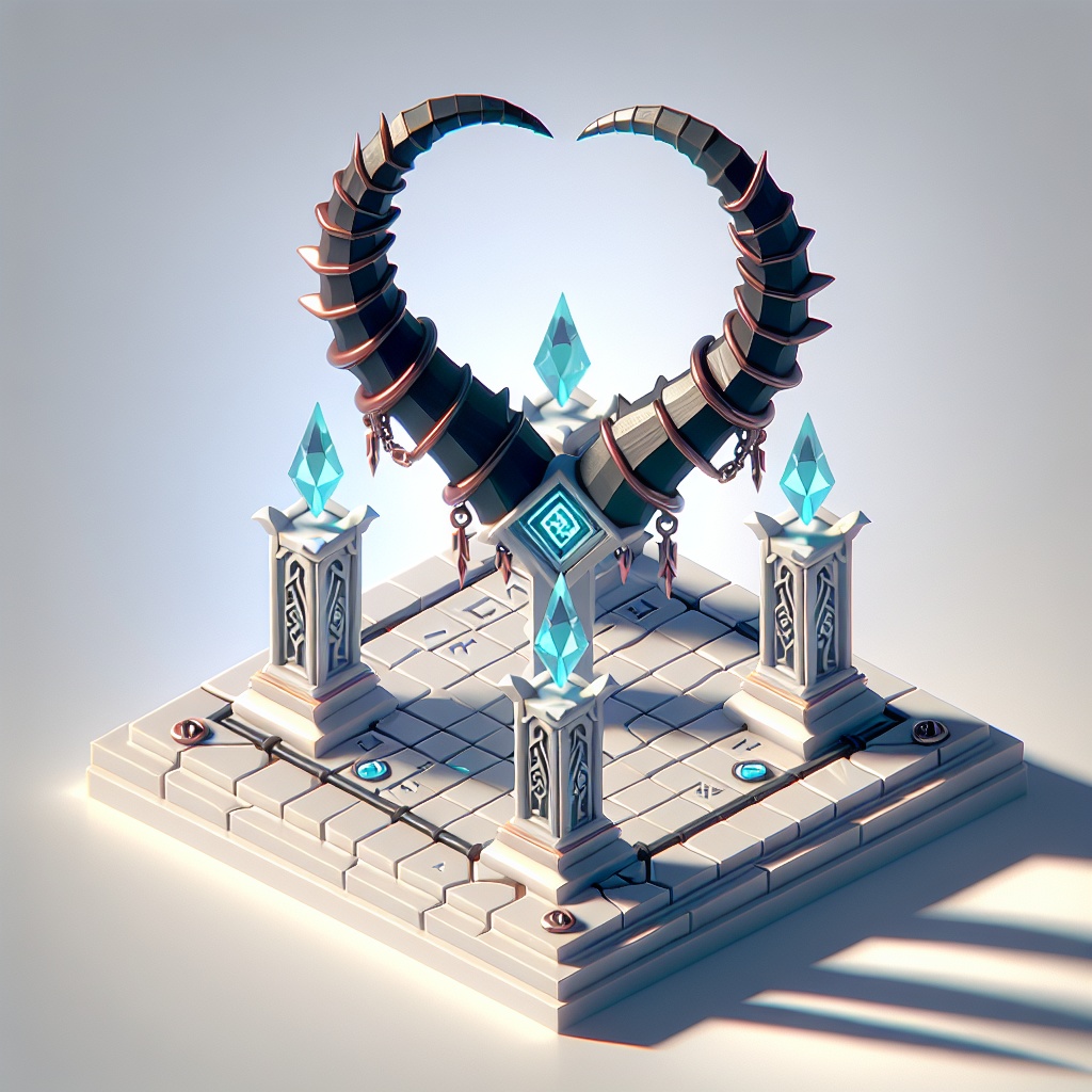 Single Isolated 3d Model Of Demon (FBX, GLB, OBJ, USDZ/PBR)