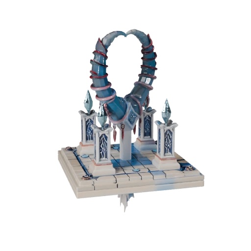 Single Isolated 3d Model Of Demon (FBX, GLB, OBJ, USDZ/PBR)