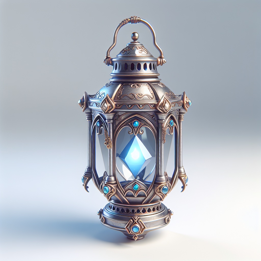 Single Isolated 3d Model Of Magic (FBX, GLB, OBJ, USDZ/PBR)